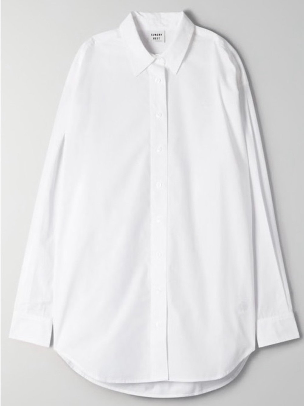Aritzia Sundays Best Classic White Dress Shirt - Everyday Essential